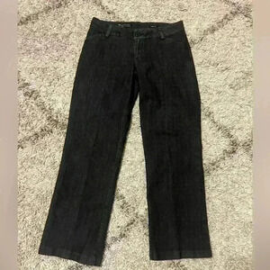 Lee curvy fit jean trousers size 12S dark grey color (P239)